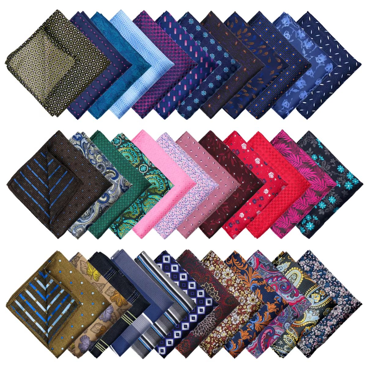 Men Accessories Elegant - منديل جيب أنيق للرجال بتصميم فاخر