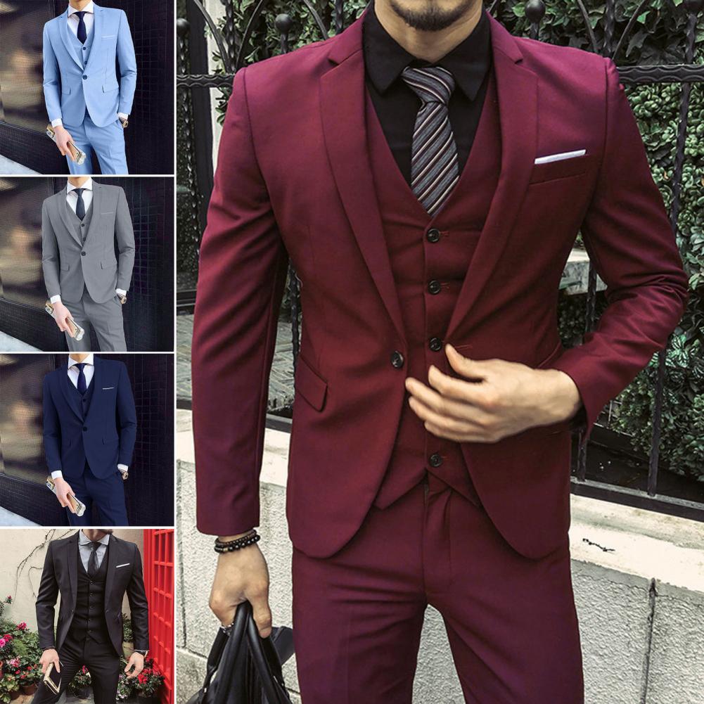Men Accessories Elegant - الرجال الحلل 3 قطع مجموعات الزفاف