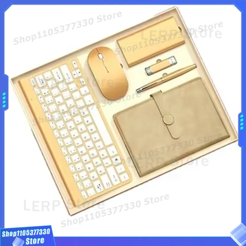 Men Accessories Combo Set - مجموعة هدايا أعمال 6 في 1