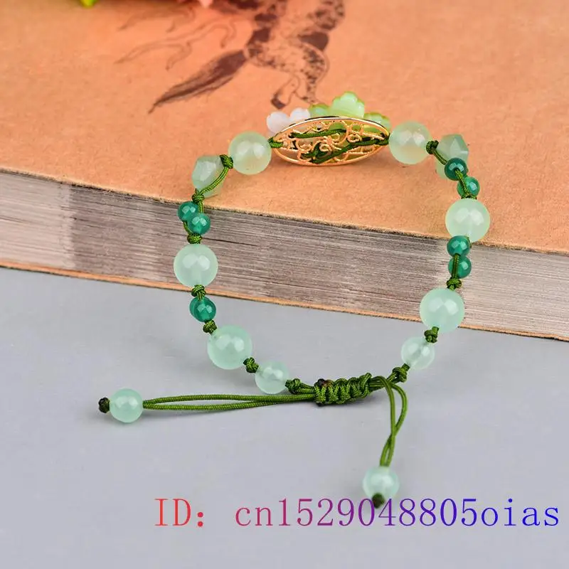 الأخضر اليشم زهرة سوار للرجال  - مراجعة Bead Bracelet Men وسعره