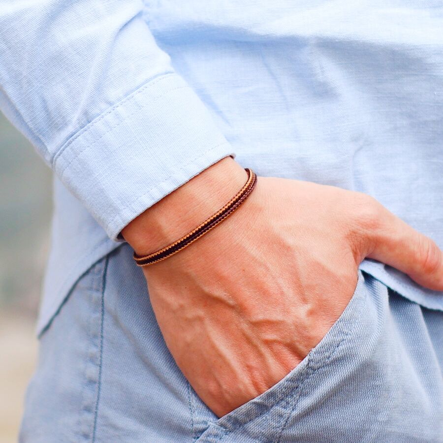 فريدة من نوعها الرجال سوار سلس - مراجعة Men Accessories Unique وسعره