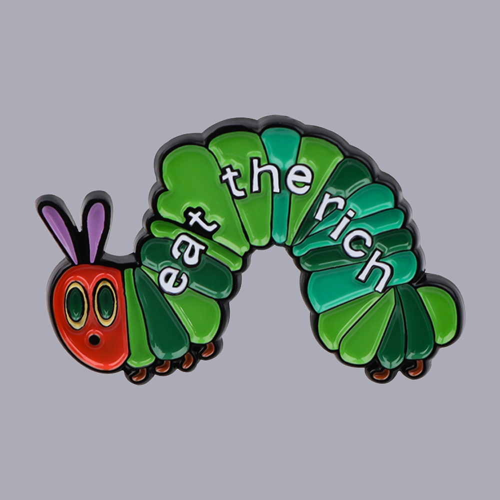 دبوس معدني مطلي بالمينا لتزيين - مراجعة Lapel Pin Enamel وسعره