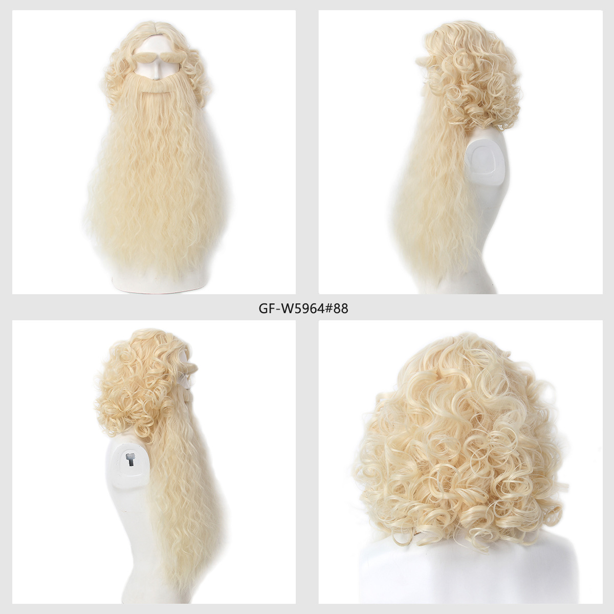 عيد الميلاد سانتا كلوز شعر مست - مراجعة Mens Accessories Style وسعره