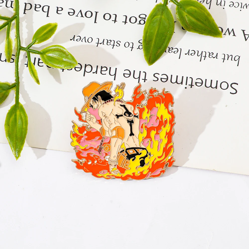 1 قطعة دبوس معدني مطلي بالمينا - مراجعة Lapel Pin Enamel وسعره