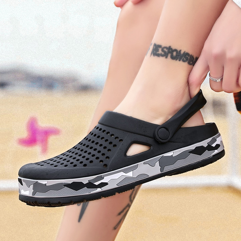 الصيف حذاء رجالي قباقيب النعال - مراجعة Men Accessories For Beach وسعره