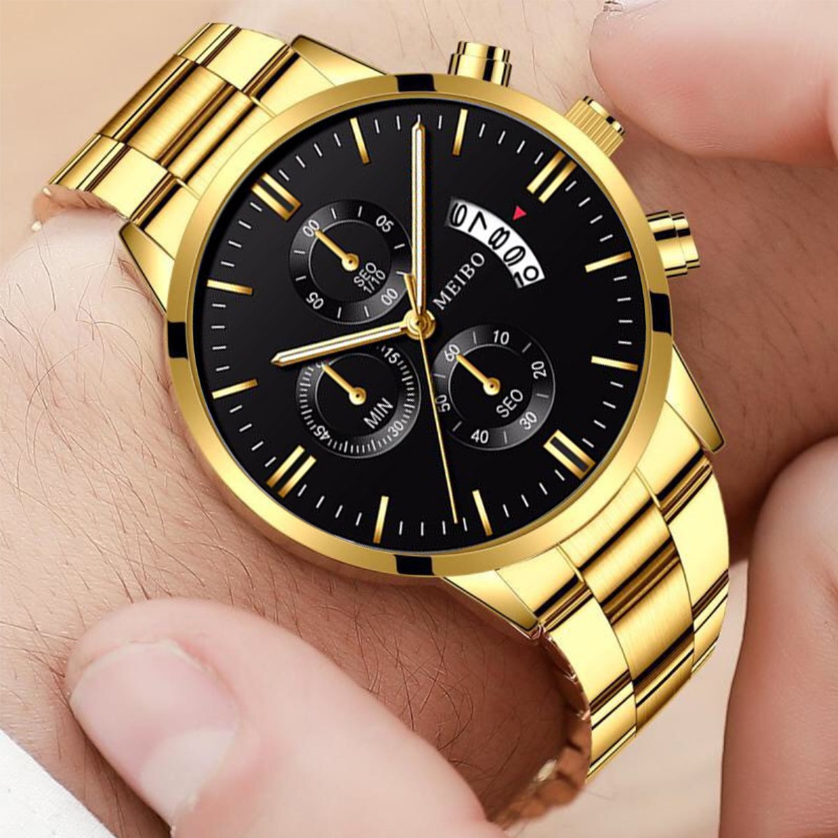 4 قطع من ساعات الأزواج الأنيقة - مراجعة Men Accessories Elegant وسعره