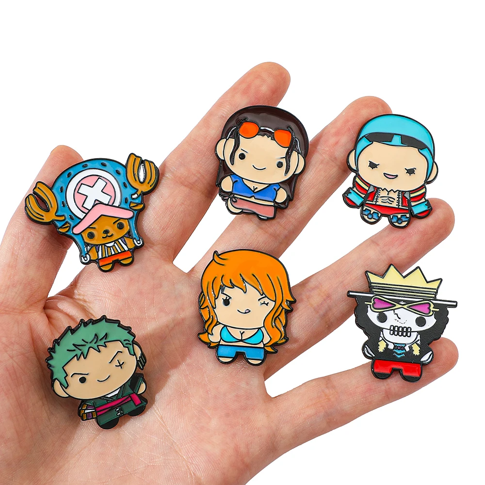 9 قطع دبابيس كرتونية إبداعية م - مراجعة Lapel Pin Enamel وسعره