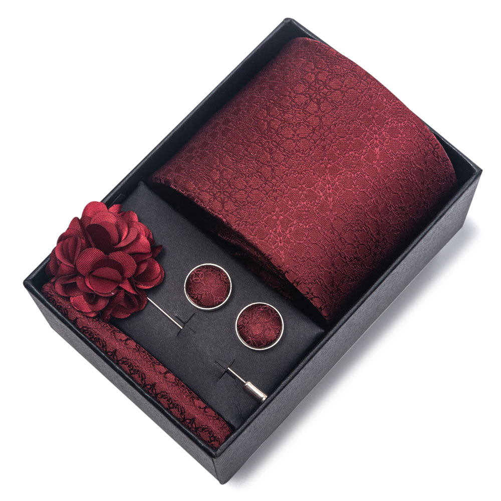 الجملة هدية صندوق الموضة 8 سنت - مراجعة Neck Tie Set Box وسعره