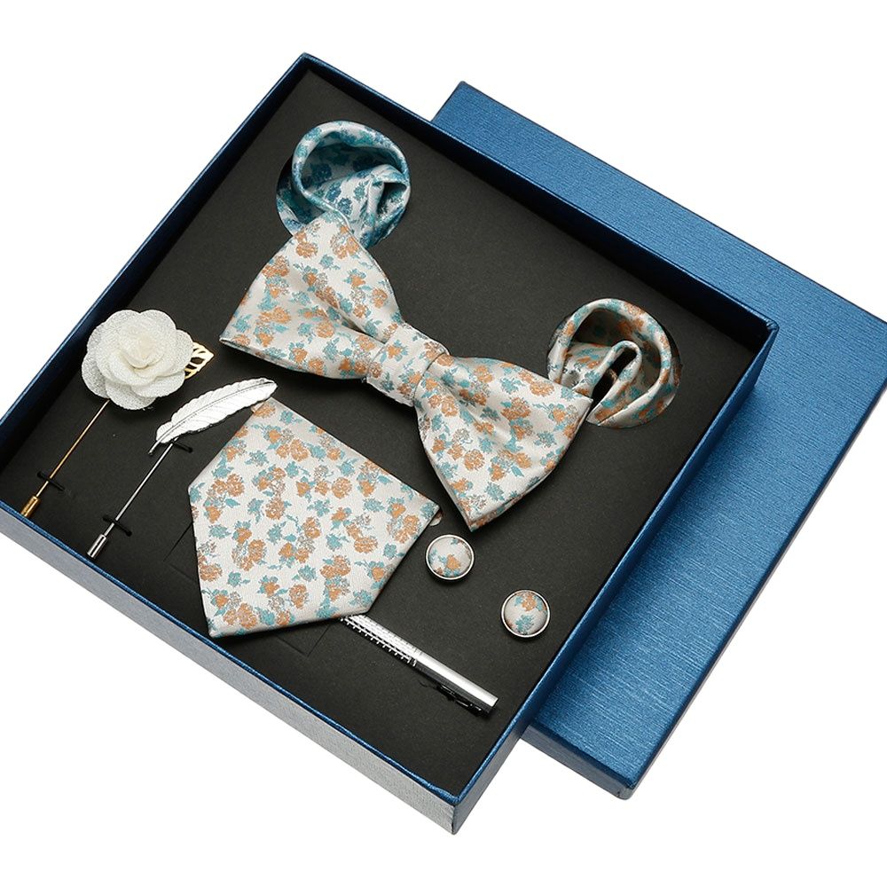 الفاخرة الحرير التعادل Hankies - مراجعة Neck Tie Set Box وسعره