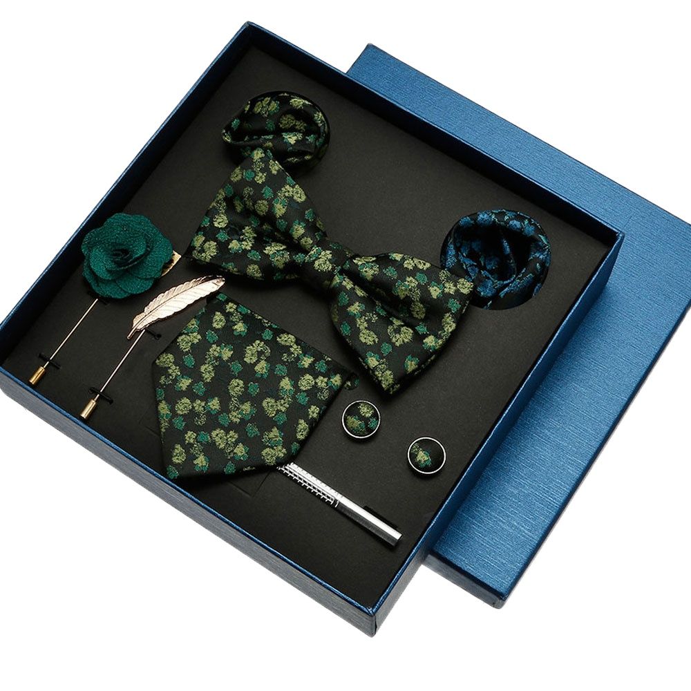 الفاخرة الحرير التعادل Hankies - مراجعة Neck Tie Set Box وسعره