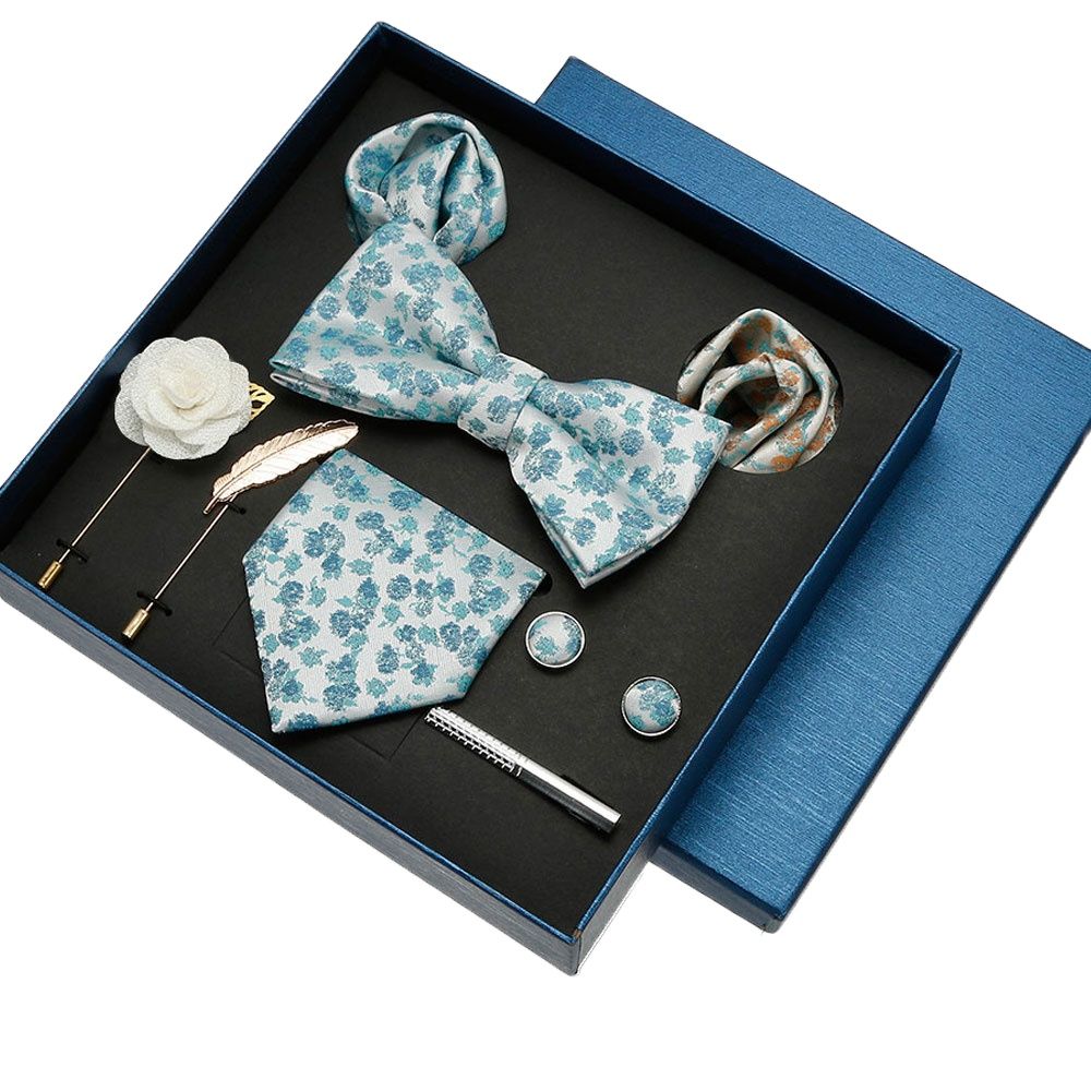 الفاخرة الحرير التعادل Hankies - مراجعة Neck Tie Set Box وسعره