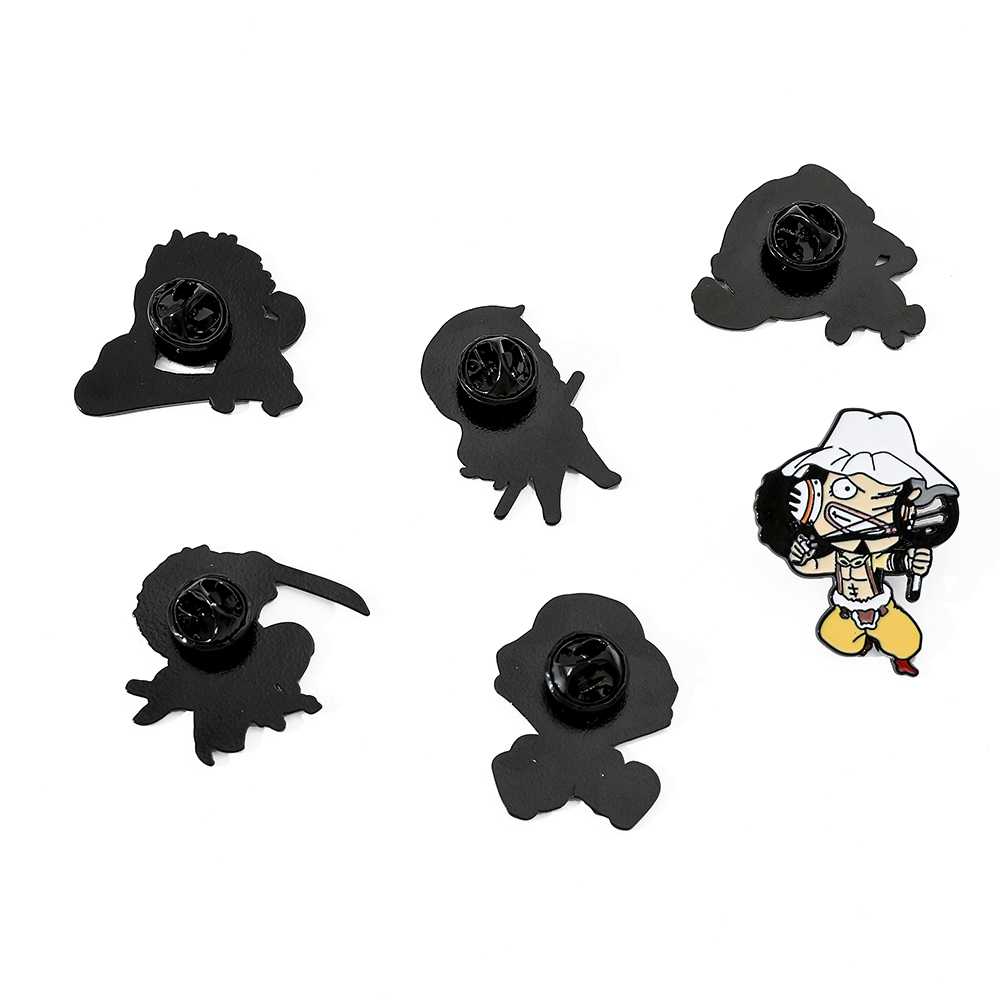 6 قطع دبابيس معدنية مطلية بالم - مراجعة Lapel Pin Enamel وسعره