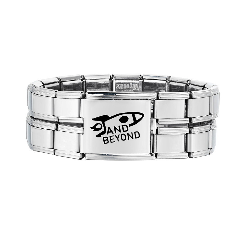 URING مخصصة الليزر نقش الإيطال - مراجعة Bead Bracelet Men وسعره