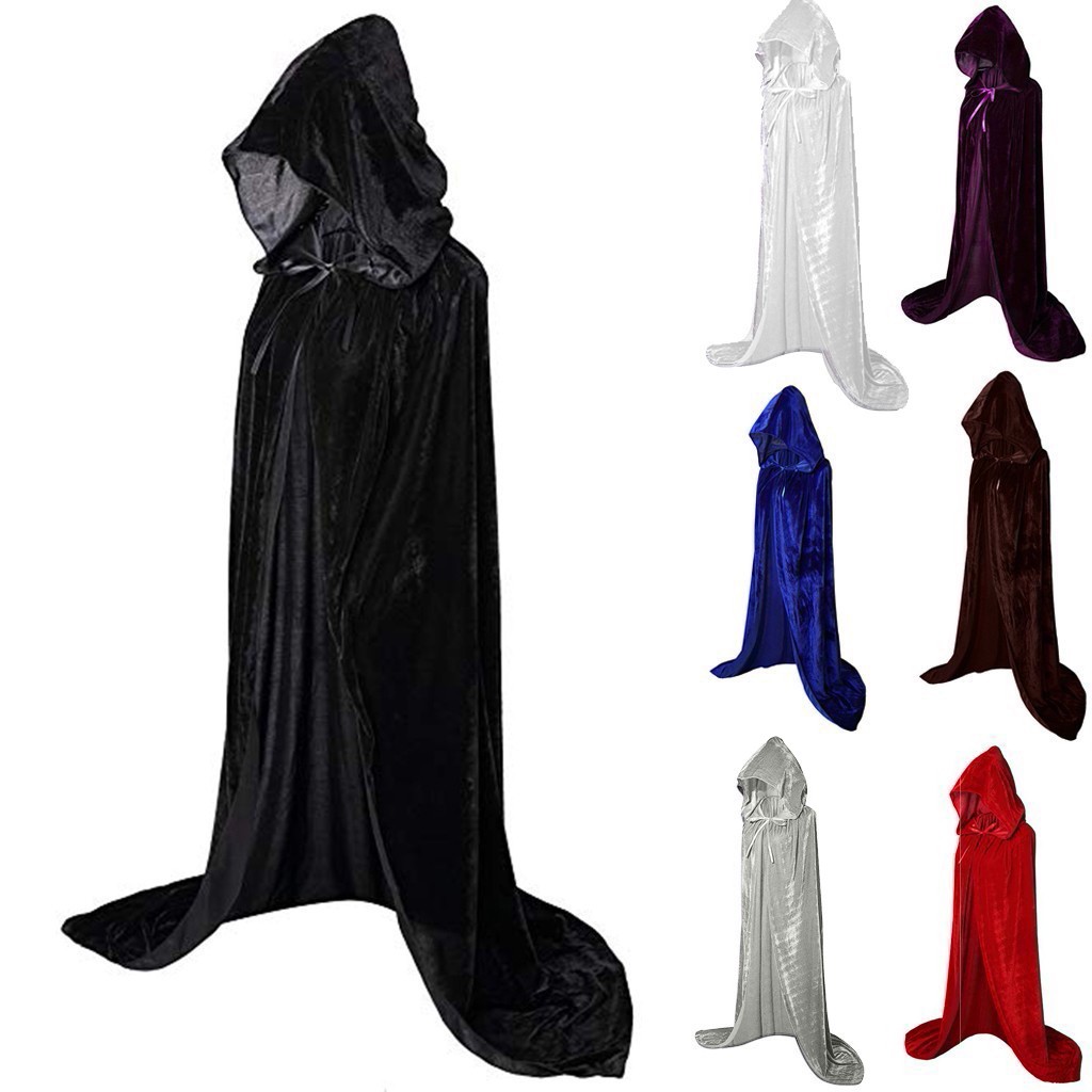 عباءات الهالوين عباءة بقلنسوة  - مراجعة Men'S Vampire Accessories وسعره