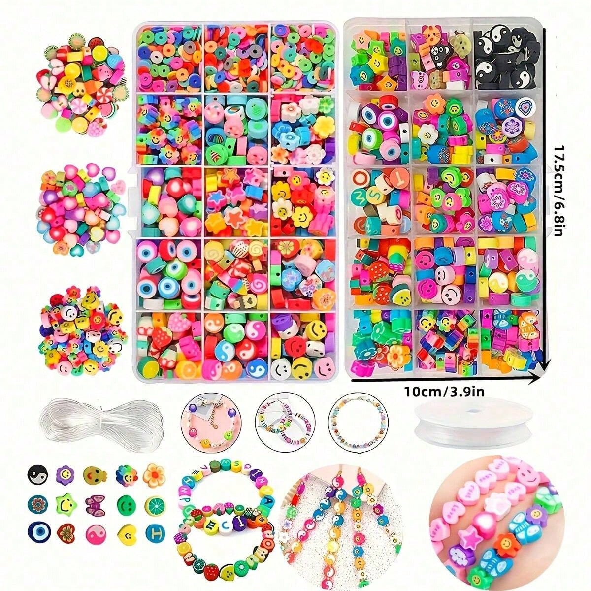 مجموعة خرز من الطين البوليمر 1 - مراجعة Bead Bracelet Men وسعره