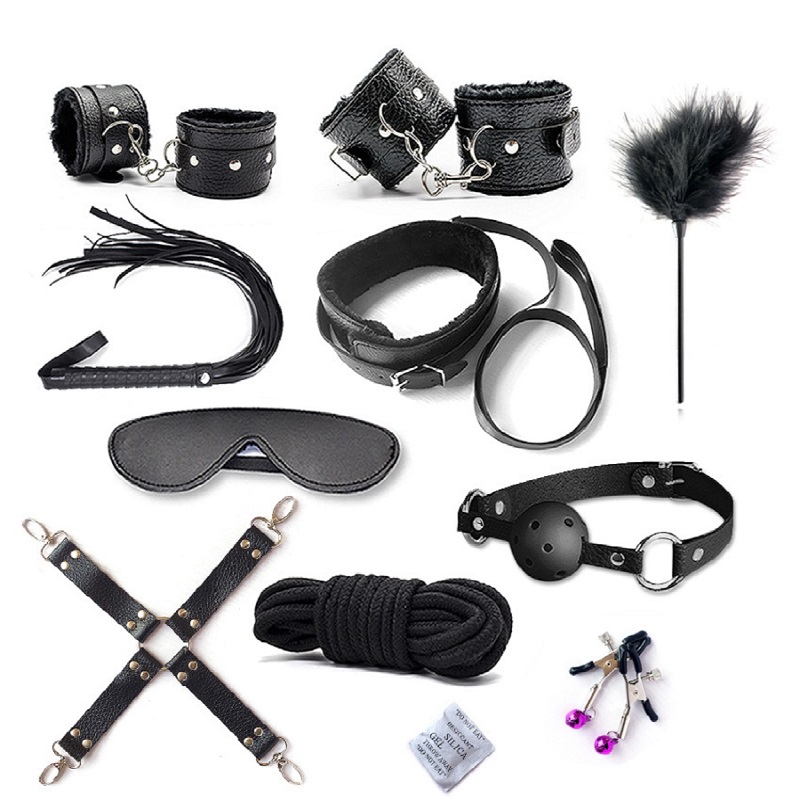 Bdsm مجموعة أطقم الكبار الجنس  - مراجعة Men Accessories Combo Set وسعره