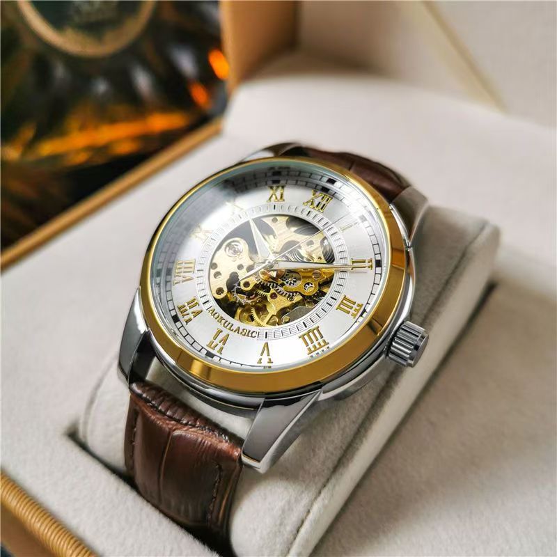 ساعة رجالية أنيقة أوتوماتيكية  - مراجعة Men Accessories Elegant وسعره