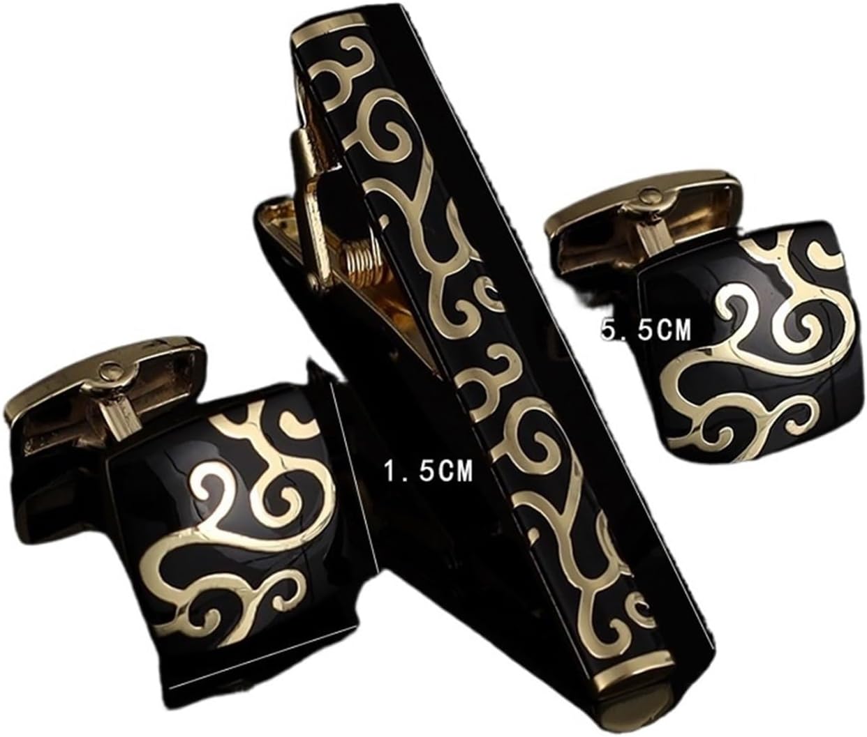 مجموعتان، طقم ربطات عنق وأزرار - مراجعة Men Accessories For Suit وسعره