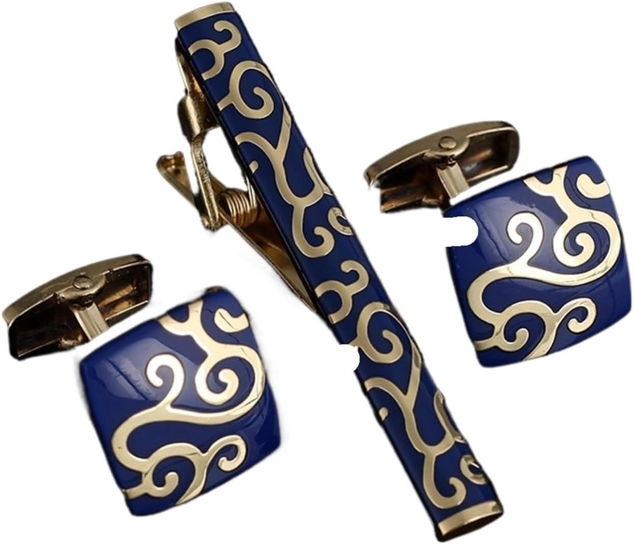 مجموعتان، طقم ربطات عنق وأزرار - مراجعة Men Accessories For Suit وسعره