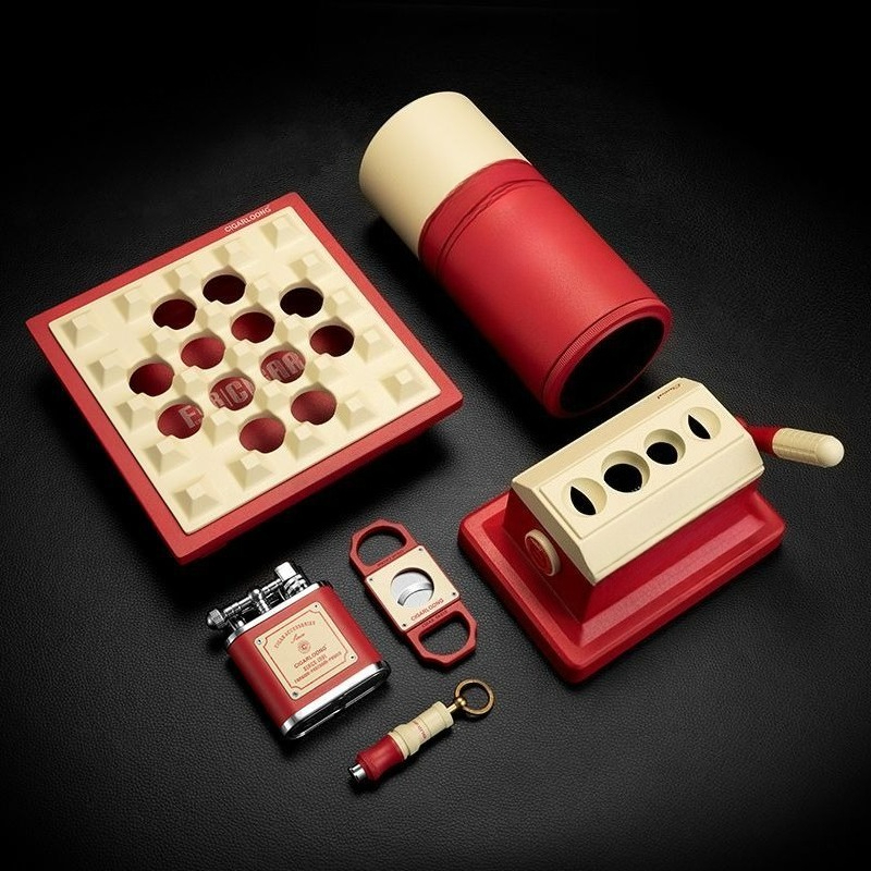 طقم سيجار، قاطع سيجار، مثقاب د - مراجعة Cigar Cutter Set وسعره