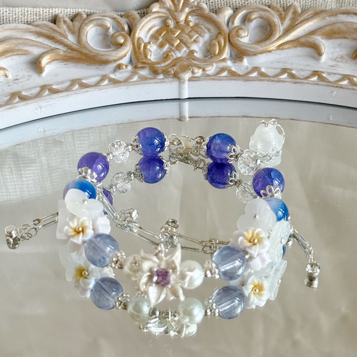 أساور نسائية مرصعة بالخرز مستو - مراجعة Bead Bracelet Men وسعره