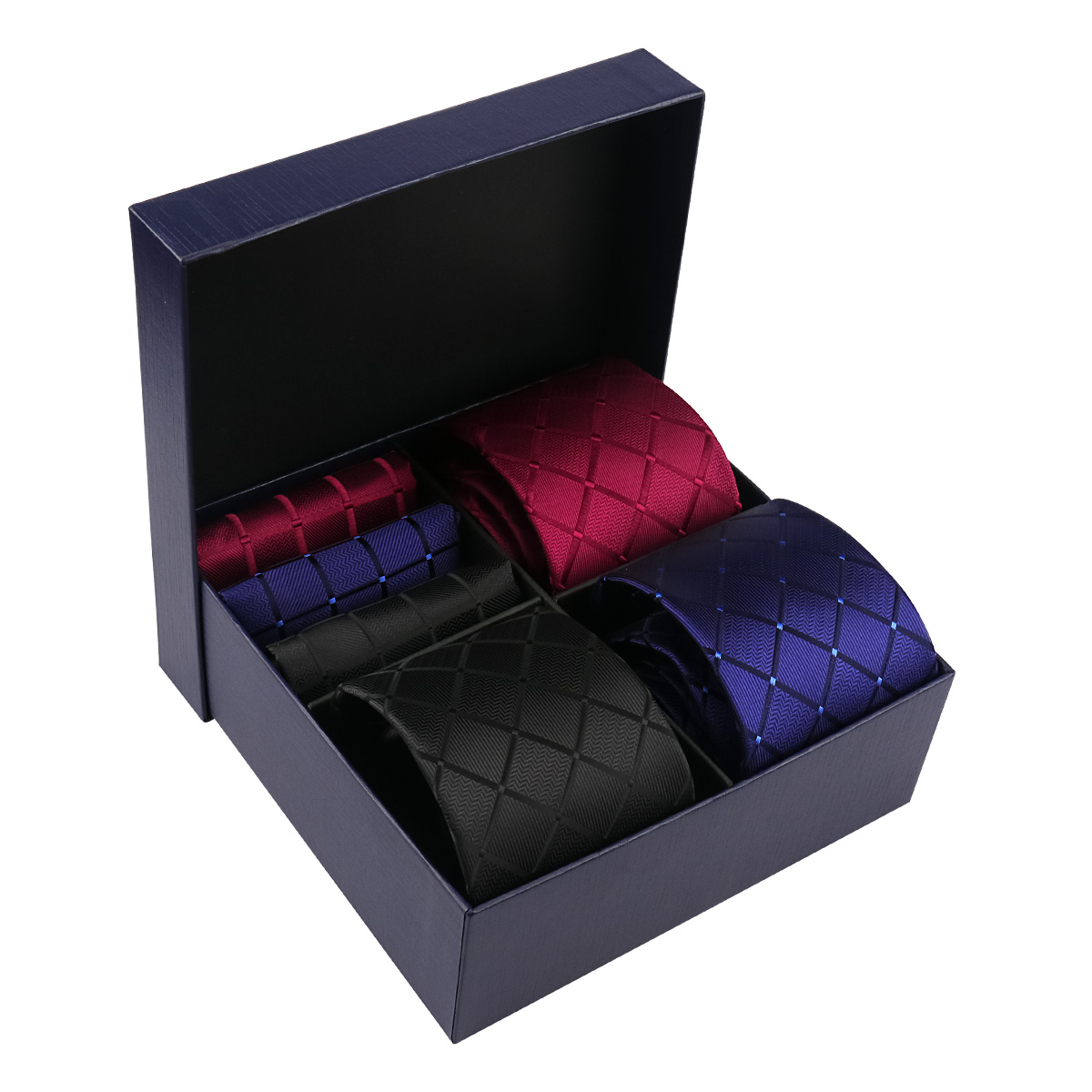 طقم ربطة عنق فاخر وأنيق للرجال - مراجعة Neck Tie Set Box وسعره