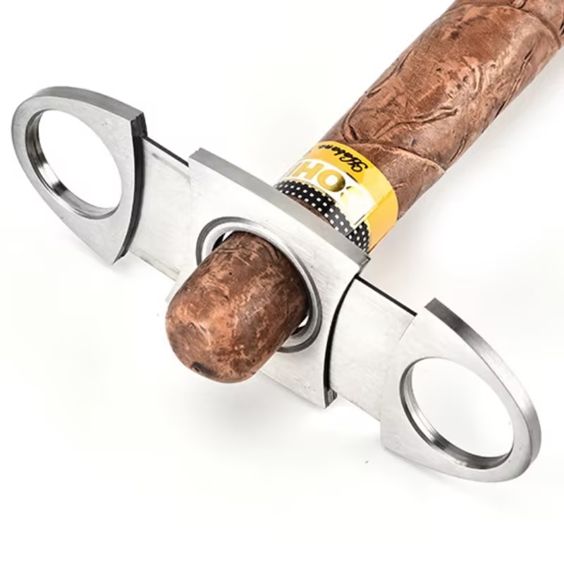 قاطع سيجار من الفولاذ المقاوم  - مراجعة Cigar Cutter Set وسعره
