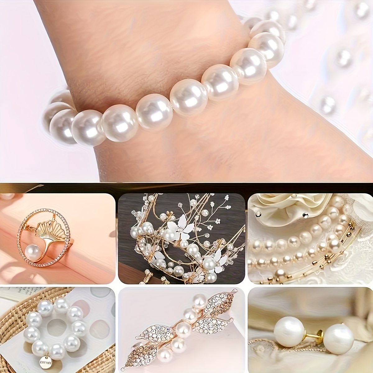 1388 قطعة من الخرز المستدير ال - مراجعة Bead Bracelet Men وسعره