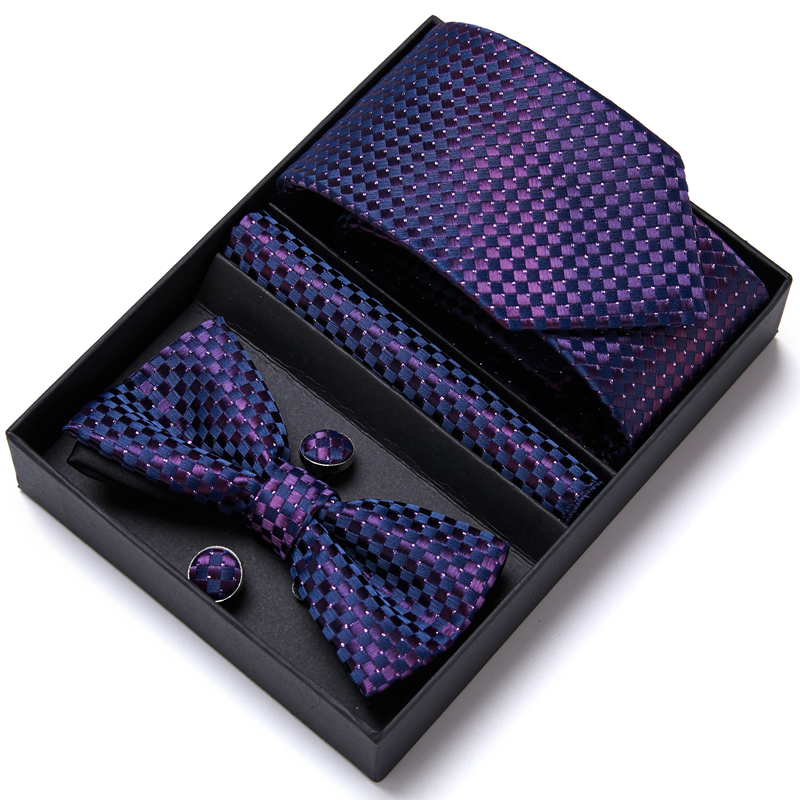 ربطة عنق للرجال فستان رسمي سهر - مراجعة Neck Tie Set Box وسعره
