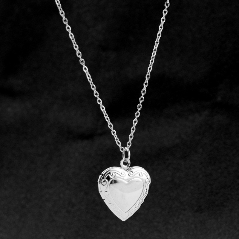 الحب القلب المنجد قلادة القلائ - مراجعة Men Accessories Locket وسعره