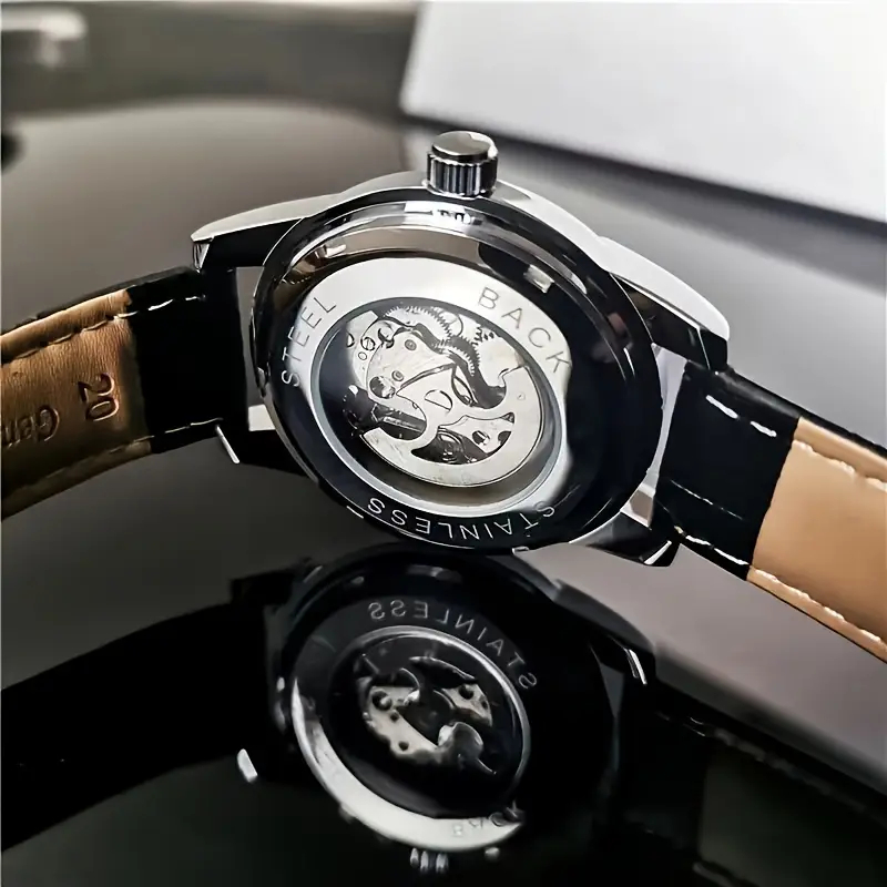 ساعة رجالية أنيقة أوتوماتيكية  - مراجعة Men Accessories Elegant وسعره