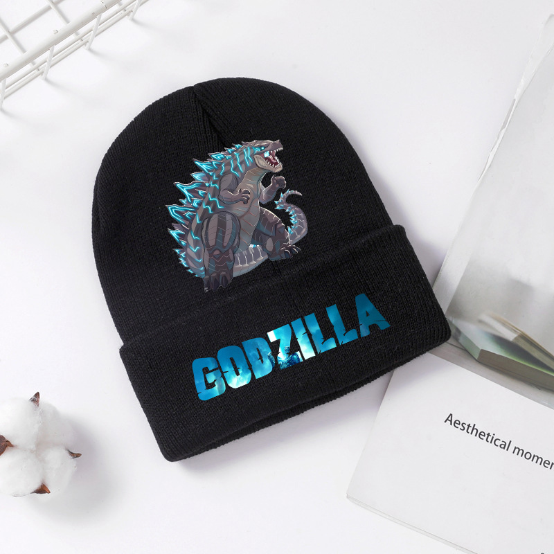 Godzilla محبوك قبعة الشتاء الر - مراجعة Men Accessories Unique وسعره