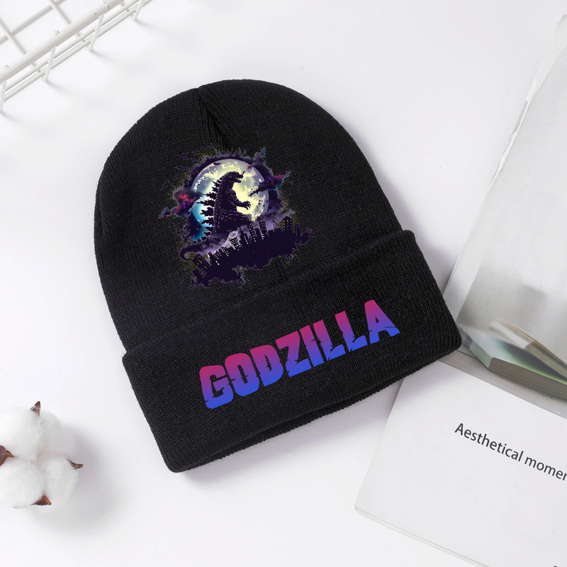 Godzilla محبوك قبعة الشتاء الر - مراجعة Men Accessories Unique وسعره