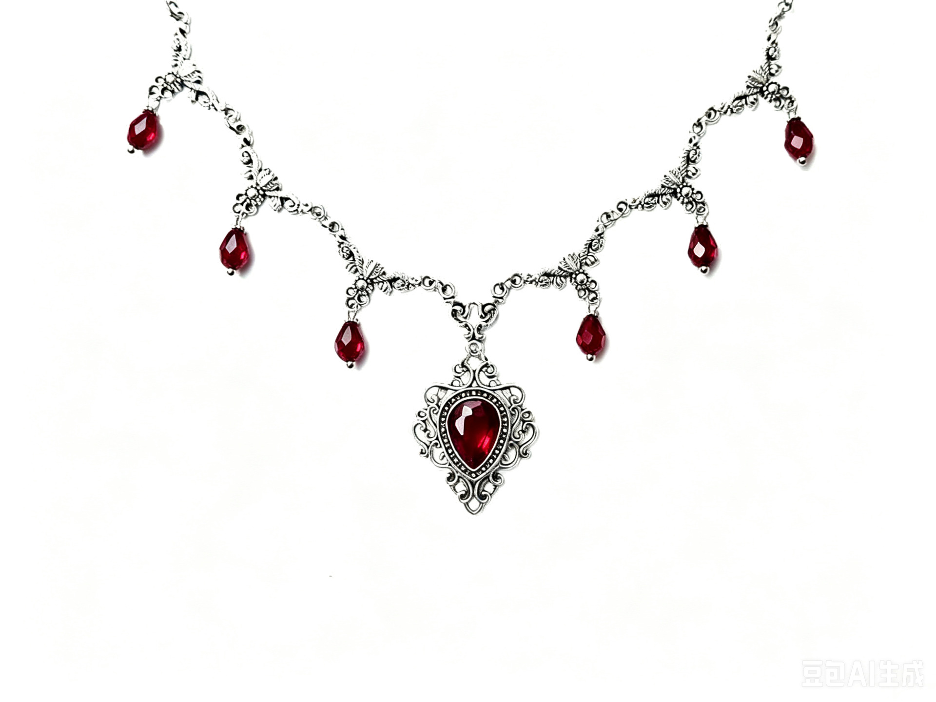 قلادة فيكتوريا مطرزة، مجوهرات  - مراجعة Men'S Vampire Accessories وسعره