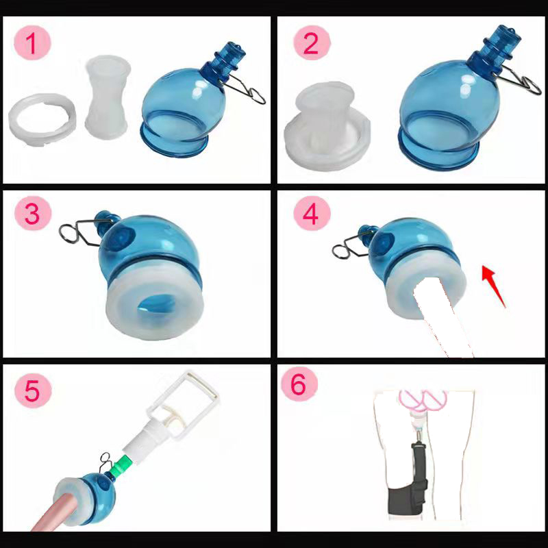 جهاز تكبير القضيب مع حزام وكأس - مراجعة Men Accessories Combo Set وسعره